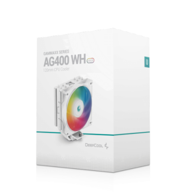קירור למעבד DeepCool AG400 White 220W RGB