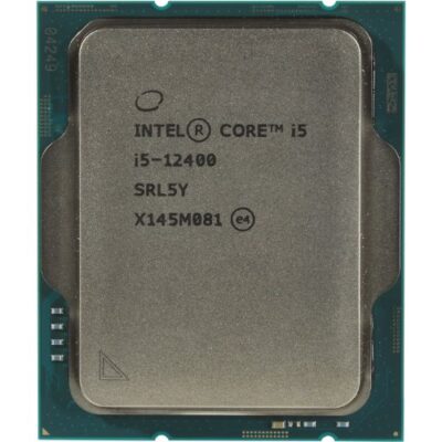 מעבד intel i5-12400 Tray