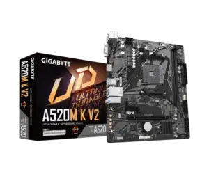 Gigabyte AMD A520 K V2 rev 1.1 DDR4 For AM4
