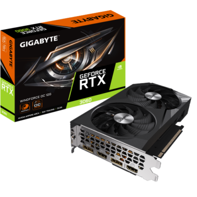 OC 12GB Rev 2.0 Gigabyte RTX 3060 Windforce 2