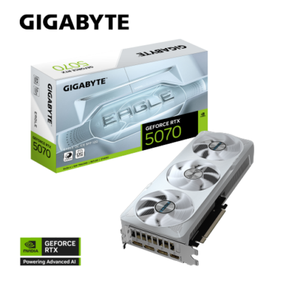 GIGABYTE GeForce RTX 5070 EAGLE OC ICE SFF 12G