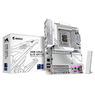 לוח אם Gigabyte Z890 AORUS ELITE WIFI7 ICE