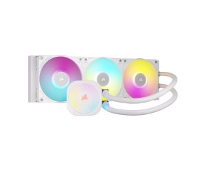קירור נוזלי לבן Corsair iCUE TITAN 360 RX RGB White 360mm AIO