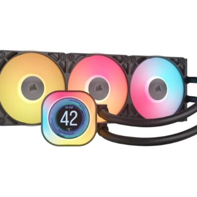 קירור נוזלי Corsair iCUE TITAN 360 RX LCD Balck 360mm AIO