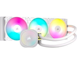 קירור נוזלי לבן Corsair iCUE NAUTILUS 360 RS White 360mm AIO