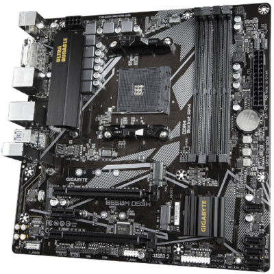 לוח אם Gigabyte B550M DS3H 1.7 DDR4