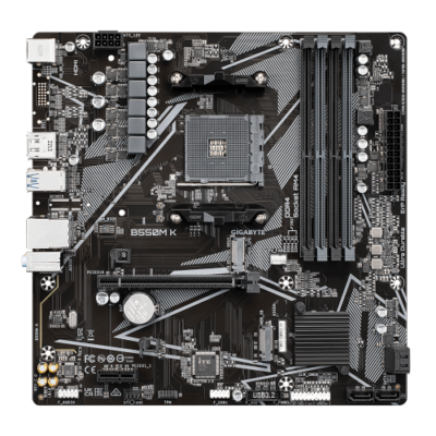 לוח אם Gigabyte B550M K DDR4