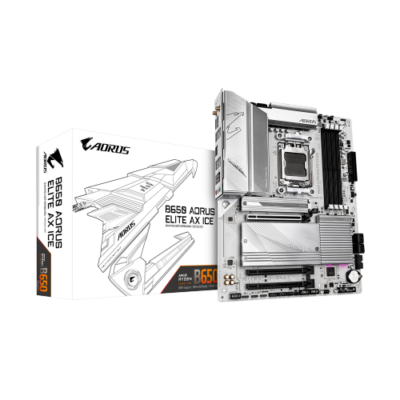 לוח אם Gigabyte B650 A ELITE AX ICE WIFI BT White
