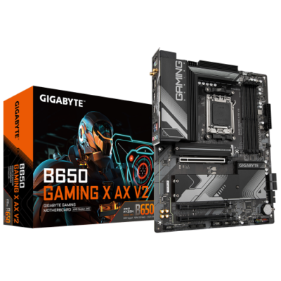 לוח אם Gigabyte B650 Gaming X AX V2 ATX WIFI BT DDR5