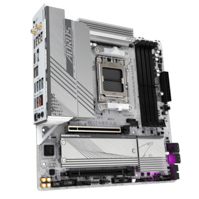 לוח אם Gigabyte B650M A ELITE AX ICE WIFI BT White