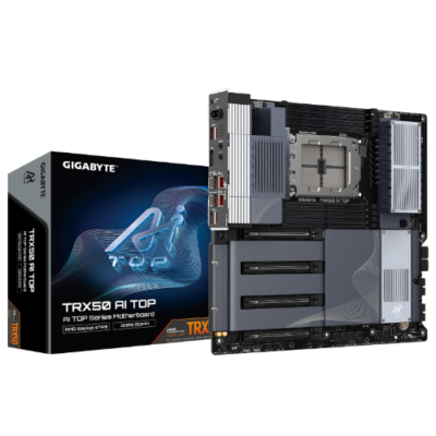 לוח אם Gigabyte TRX50 AI TOP for AMD sTR5 7000 series usb 4.0