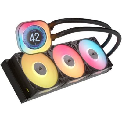 קירור נוזלי Corsair iCUE TITAN 360 RX LCD Balck 360mm AIO