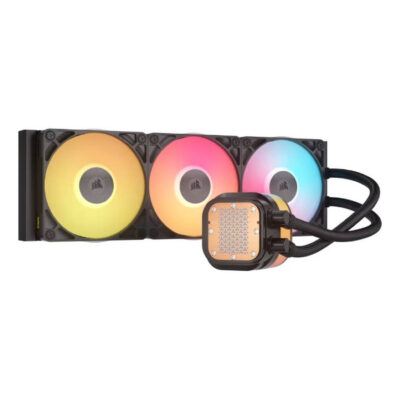 קירור נוזלי Corsair iCUE TITAN 360 RX RGB Black 360mm AIO