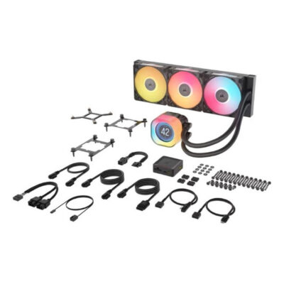 קירור נוזלי Corsair iCUE TITAN 360 RX RGB Black 360mm AIO