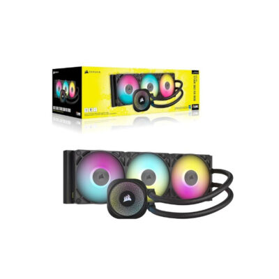 קירור נוזלי Corsair iCUE TITAN 360 RX RGB Black 360mm AIO