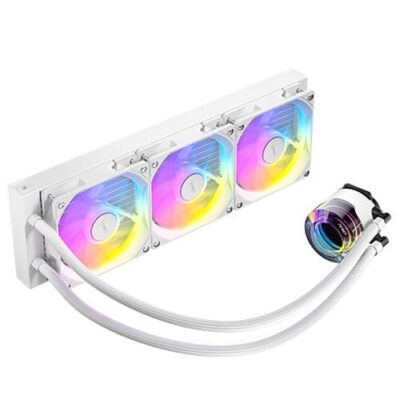 קירור נוזלי לבן ANTEC VORTEX LUM 360 WHITE ARGB 280W TDP