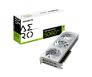 כרטיס מסך Gigabyte GeForce RTX 5060 Ti AERO OC 8GB White