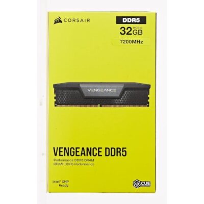 זכרון למחשב נייח Corsair Vengeance DDR5 32GB 7200MHZ 2X16 C34 KIT