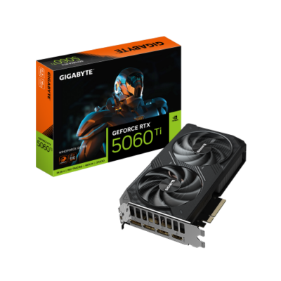 כרטיס מסך Gigabyte RTX 5060 Ti WindForce 2 OC 16GB