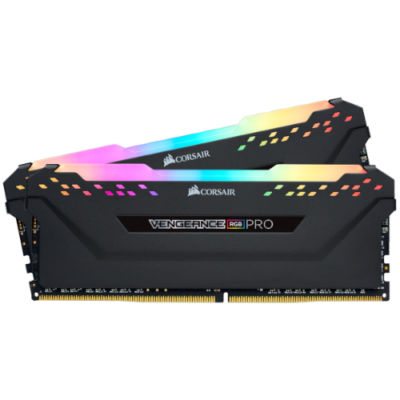 זכרון למחשב נייח קיט Corsair Vengeance RGB PRO SL 32GB 16X2 3200MHZ c16