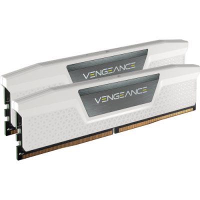 זכרון למחשב נייח Corsair Vengeance 32GB 2X16 DDR5 5600Mhz C40 WHITE