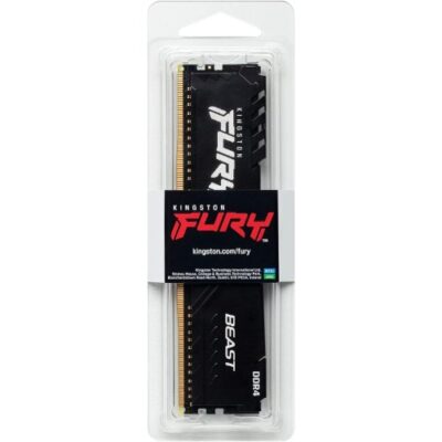 זכרון למחשב נייח Kingston Fury Beast DDR4 16GB 3200Mhz C16