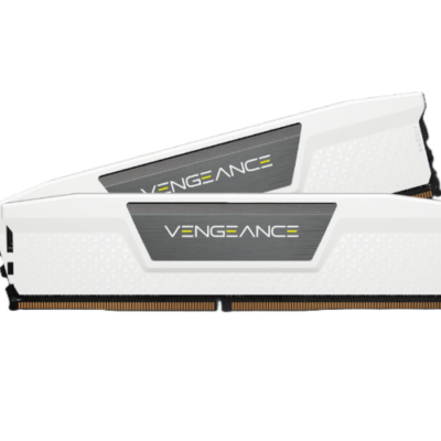 זכרון למחשב נייח Corsair Vengeance 32GB 2X16 DDR5 5600Mhz C40 WHITE
