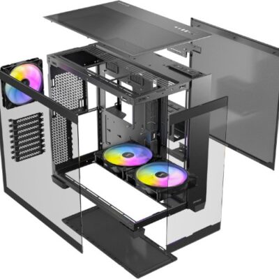 מארז מחשב Antec C8 3X ARGB FANS Black