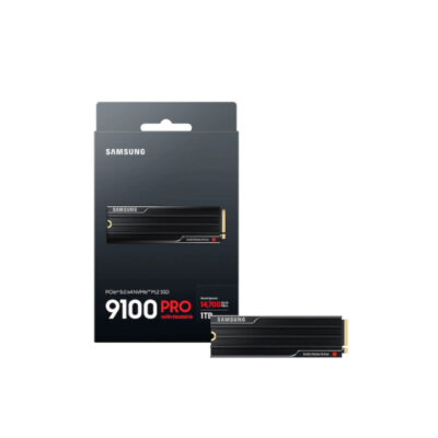 כונן פנימי Samsung 9100 PRO W/Heatsink 1TB Gen5
