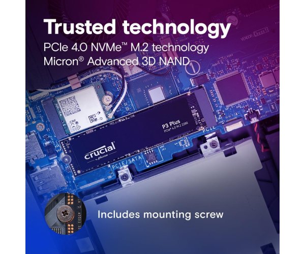 כונן פנימי Crucial P3 Plus 2TB