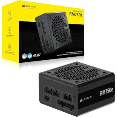 ספק כוח Corsair RM750e 80Plus Gold Fully-Modular ATX 3.1 PCIE 5.1