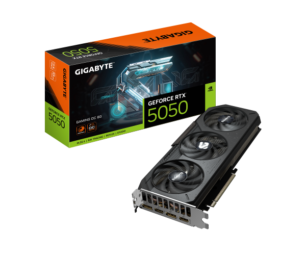 כרטיס מסך Gigabyte GeForce RTX 5050 Gaming OC 8GB