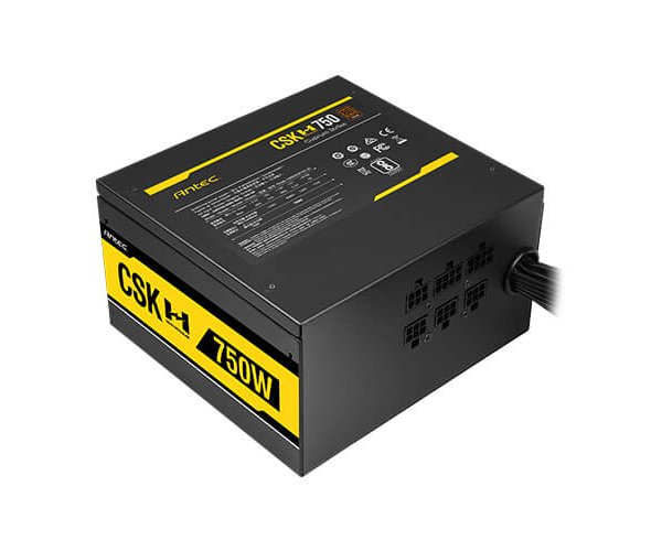 ספק כוח ANTEC CSK 750H Semi Modular 750W 80 PLUS Bronze 120MM Fan