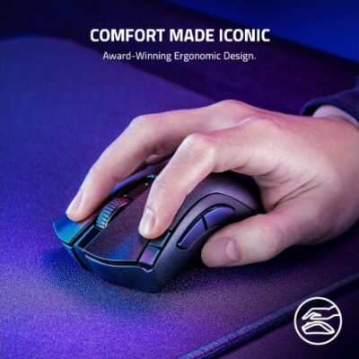 עכבר Razer DeathAdder V2 X HyperSpeed Wireless Gaming Mouse Black