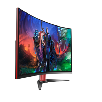 מסך גיימינג Solid 31.5 FHD VA 4Ms HDMI DP Curved 180HZ