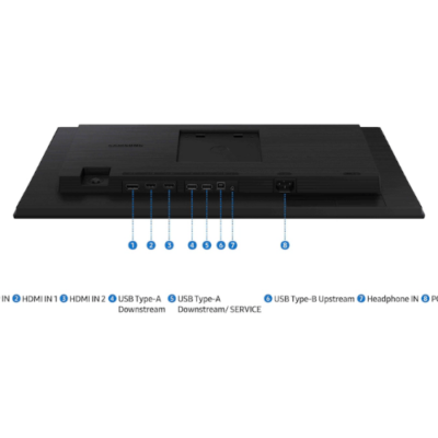 מסך Samsung S24D408GAM IPS FHD 100hz Speakers DP 2XHDMI USB Hub
