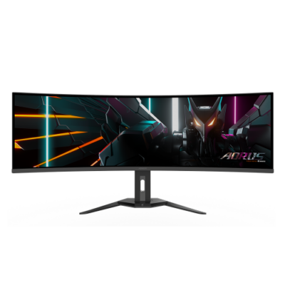 מסך AORUS CO49DQ Ultra-Wide DQHD OLED 0.03ms 144Hz KVM HDR