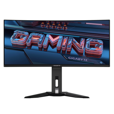 מסך קעור "Gigabyte QD-OLED 0.03ms 175Hz MO34WQC Curved 2K Wqhd 34
