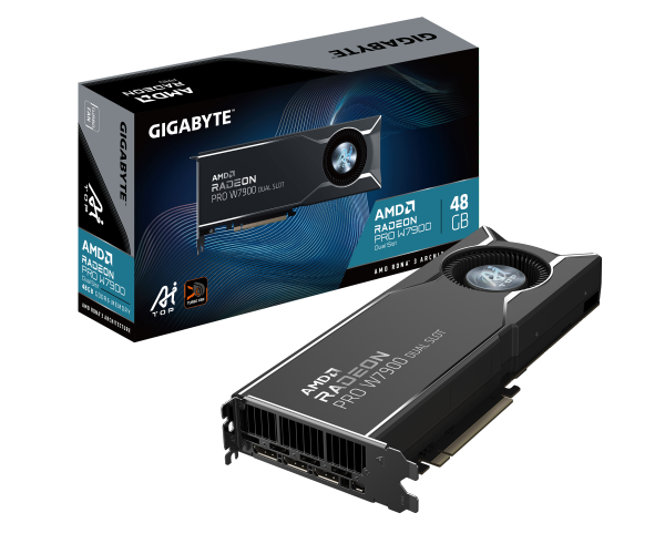 כרטיס מסך Gigabyte Radeon Pro W7900 AI TOP 48GB