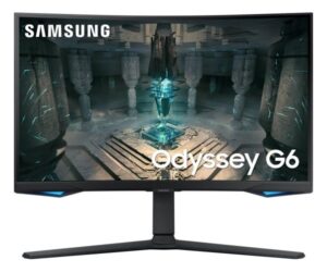 מסך גיימינג קעור SAMSUNG 32 Odyssey G65B 240Hz 2K Smart 1ms FreeSync