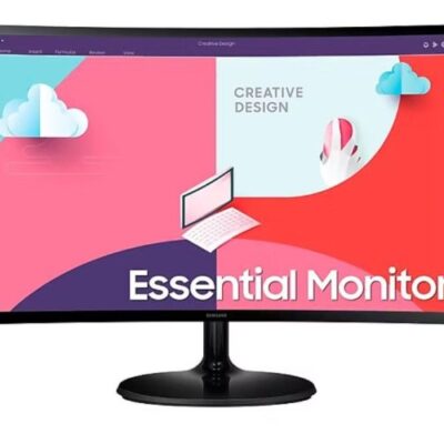 מסך מחשב קעור SAMSUNG S27D362GAM 4ms 100Hz FreeSync FHD VGA HDMI