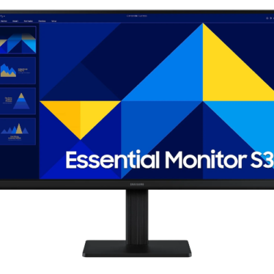 מסך מחשב Samsung S24D300GAM 24 FHD IPS 5MS 100Hz HDMI VGA Black