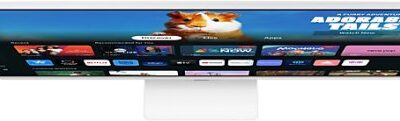 מסך חכם SAMSUNG S32 VA 4Ms FHD WIFI BT Tizen Os Speakers White
