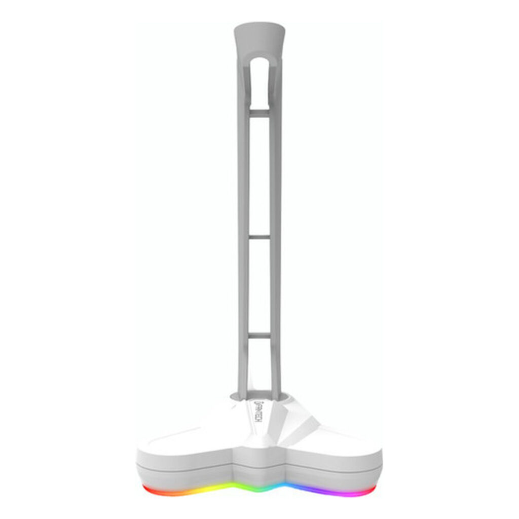 מעמד לאוזניות Tower AC3001S RGB - בצבע לבן