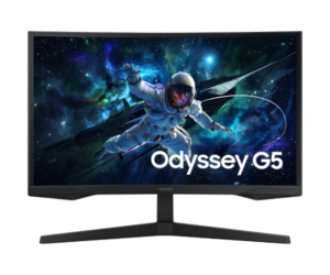 מסך גיימינג קעור SAMSUNG G5 G55C Odessey 27 1ms QHD 165Hz FreeSync