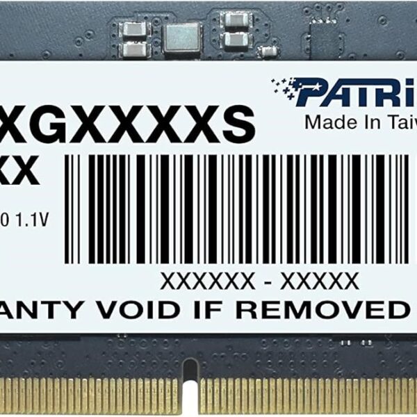 זכרון למחשב נייד 16GB DDR5 4800MHz CL11 1.35V UDIMM PATRIOT