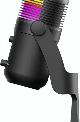 Fantech MCX03 שחור – מיקרופון USB שולחני עם RGB
