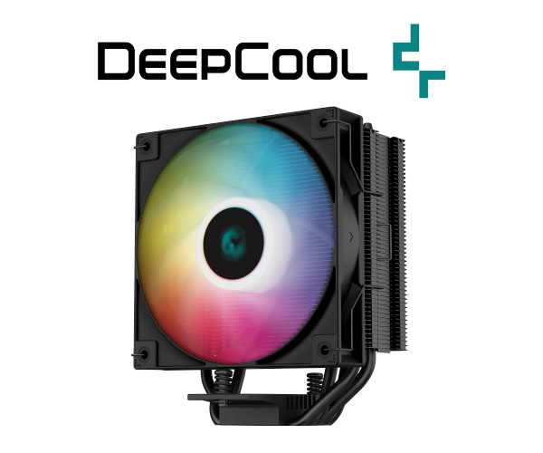 קירור למעבד DeepCool AG400 Black ARGB 220W