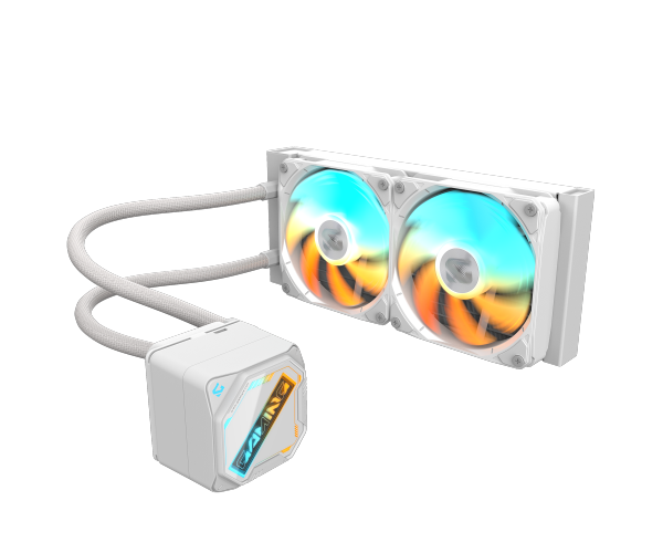 קירור נוזלי Gigabyte Gaming 240 ICE ARGB White