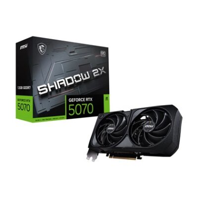 כרטיס מסך MSI RTX 5070 12GB GDDR7 SHADOW 2X OC